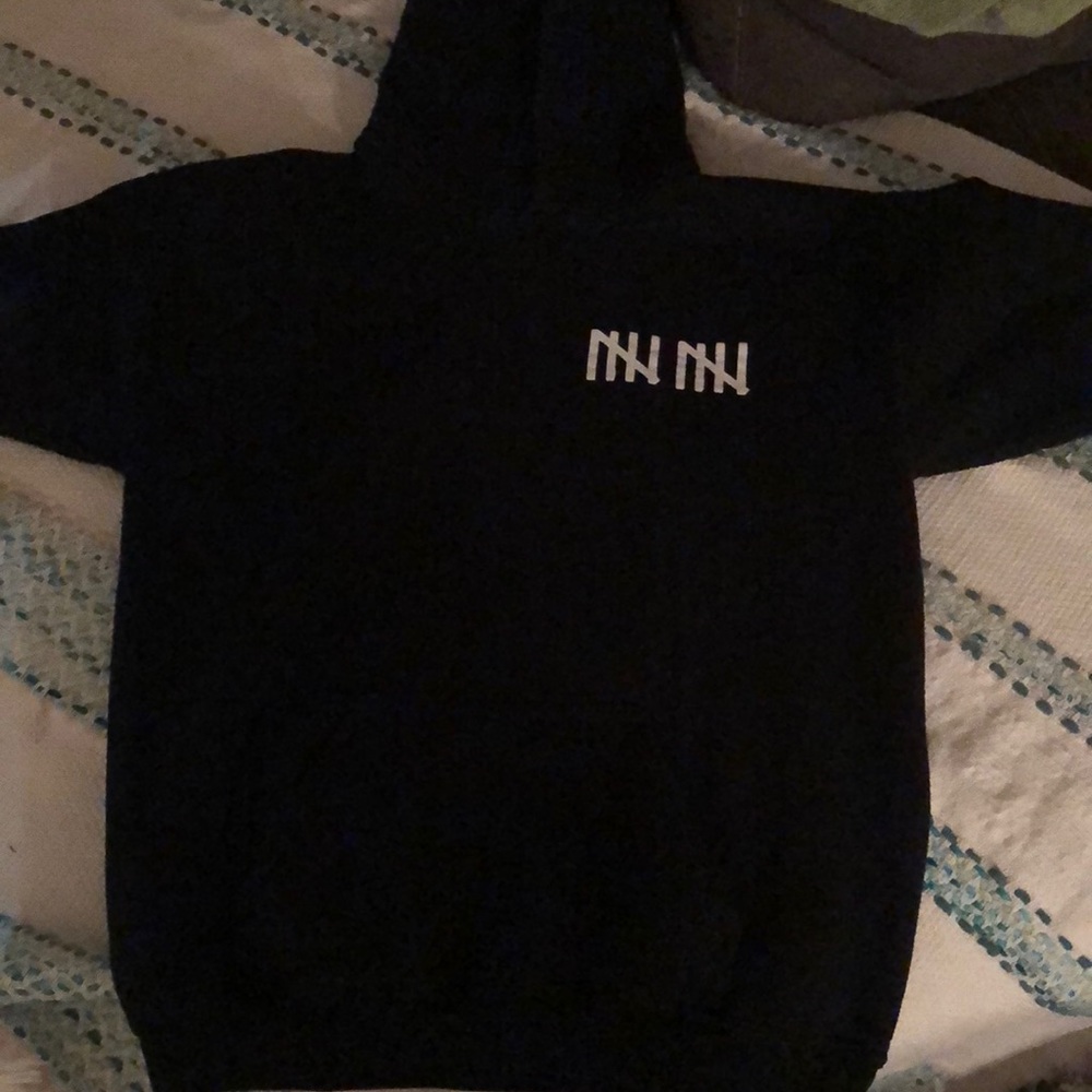 Jake Paul black team 10 hoodie